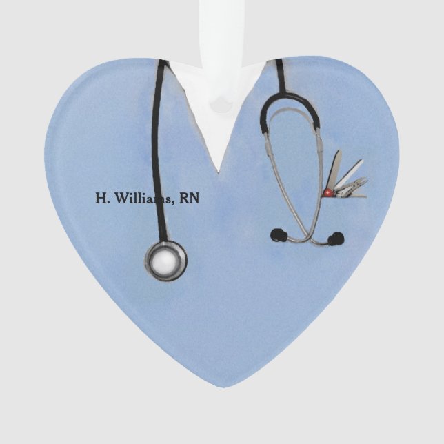 Nurse Gift Ornament (Front)