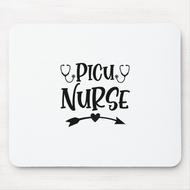 Nurse Gift Picu Nurse Mouse Pad (Front)