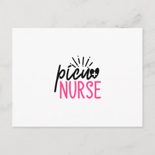 Nurse Gift Picu Nurse Postcard
