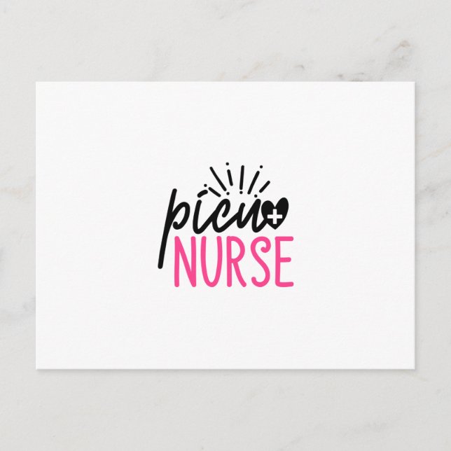 Nurse Gift Picu Nurse Postcard (Front)