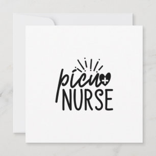 Nurse Gift Picu Nurses Holiday Card