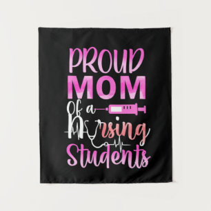 Nurse Gift Proud Mum Of A Nursing Tapestry