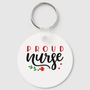 Nurse Gift Proud Nurse Key Ring
