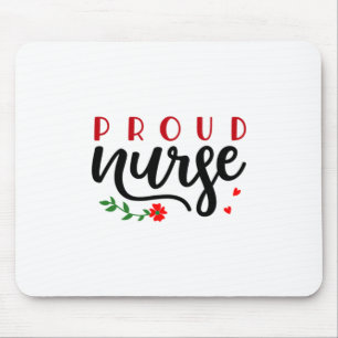 Nurse Gift Proud Nurse Mouse Pad