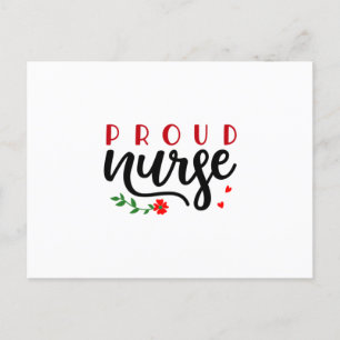 Nurse Gift Proud Nurse Postcard