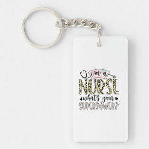 Nurse Gift   Proud Super Nurse Key Ring