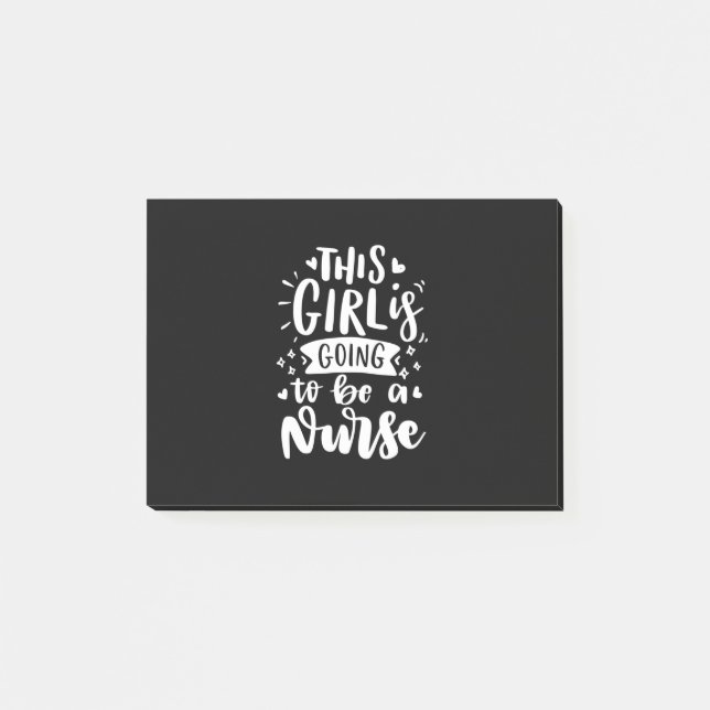 Nurse Gift | This Girl Is Going To Be A Nurse Post-it Notes (Front)