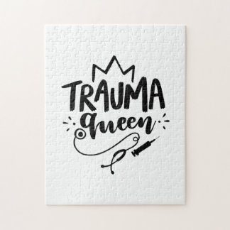 Nurse Gift Trauma Queen Jigsaw Puzzle