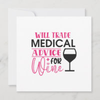 Nurse Gift Will Trade Medical Advice For Wine