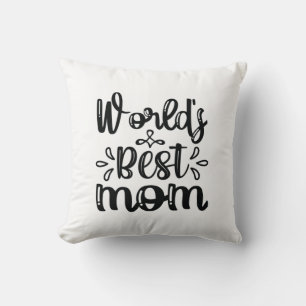 Nurse Gift World's Best Mum Cushion