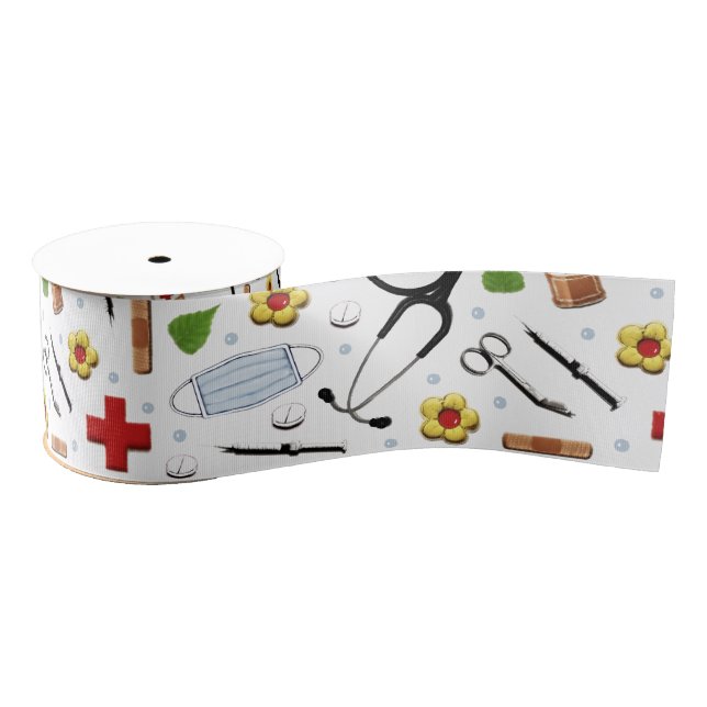 Nurse Gifts Grosgrain Ribbon (Spool)