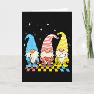 Nurse Gnomes Stethoscope Eggs Funny Easter Rn Icu Card