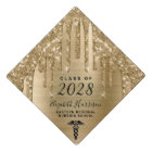 Nurse Gold Glitter Personalised