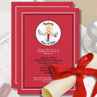 Nurse Graduation Announcement Medical School