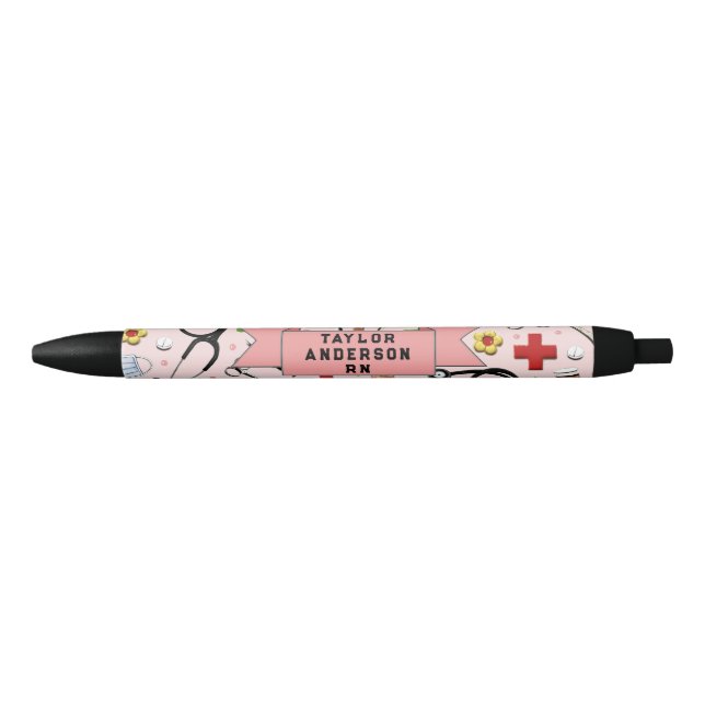 Nurse Graduation Black Ink Pen (Front)