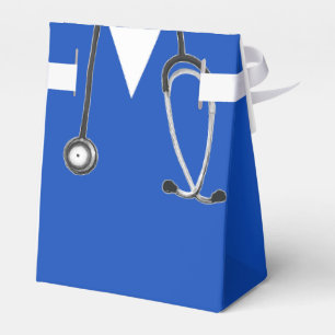 Nurse graduation blue favour box
