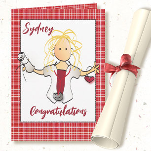 Nurse Graduation Card for Her - Congratulations