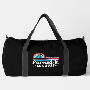 Nurse Graduation: Earned It 2025 Duffle Bag