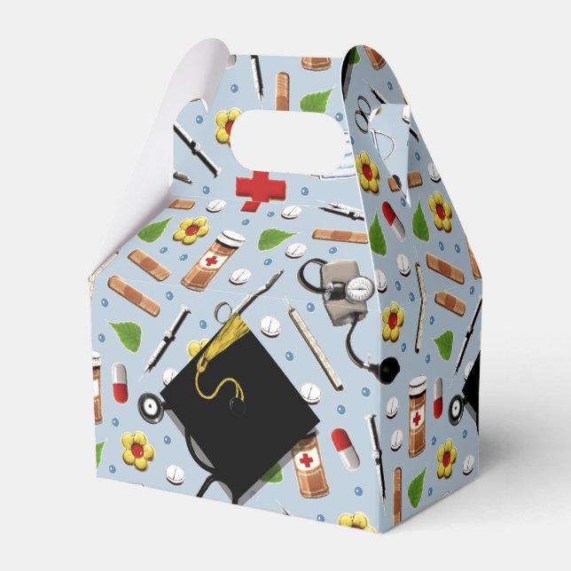 Nurse Graduation Favour Box (Front Side)