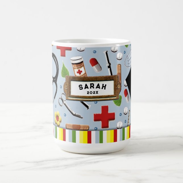 Nurse Graduation Gift Coffee Mug (Center)