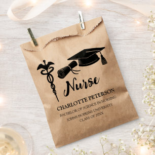 Nurse Graduation Goodie Favour Bags