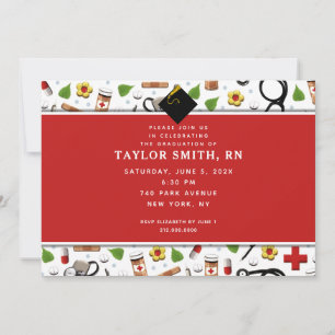 Nurse Graduation Invitations