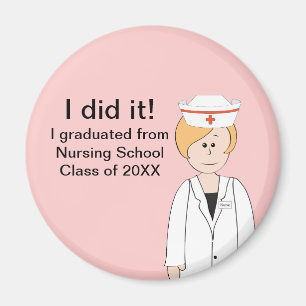 Nurse Graduation Magnet