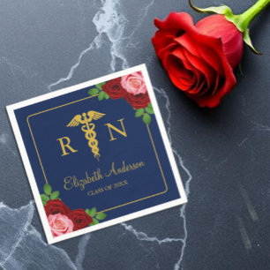 Nurse Graduation Napkin