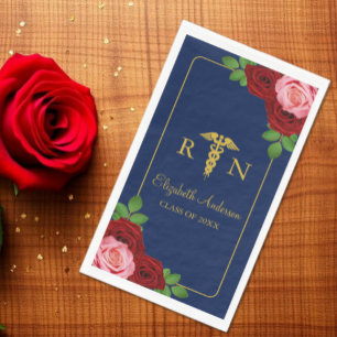Nurse Graduation Napkin