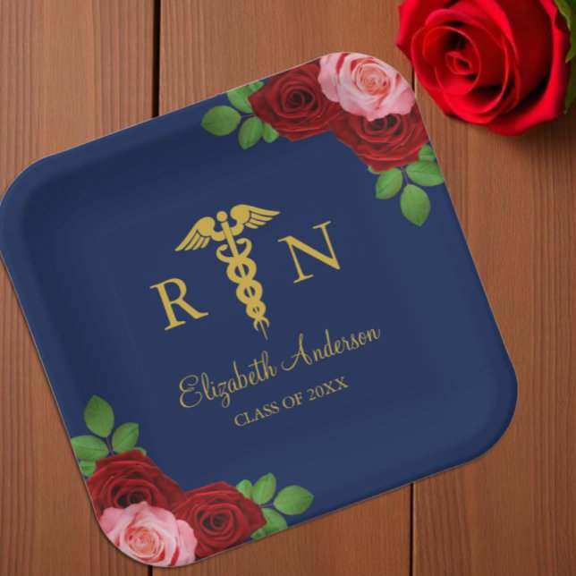 Nurse Graduation Paper Plate (Creator Uploaded)