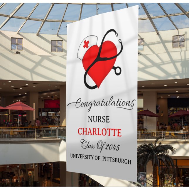 Nurse Graduation Party Banner (Creator Uploaded)