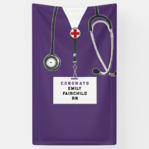 Nurse Graduation Party Banner