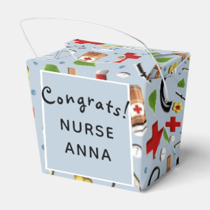 Nurse Graduation Party Favour Box