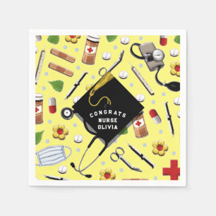 Nurse Graduation Party napkins