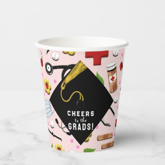 Nurse Graduation Party Paper Cups