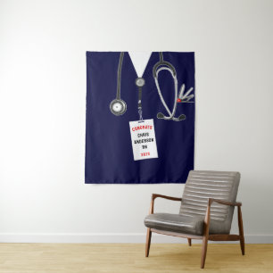 Nurse Graduation Party Tapestry