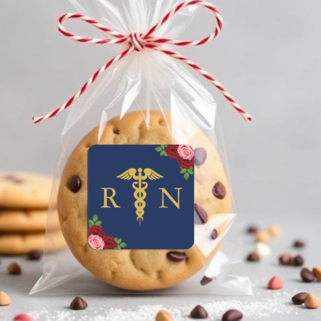 Nurse Graduation Square Sticker (Creator Uploaded)