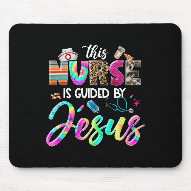 Nurse Guided  Mouse Pad (Front)