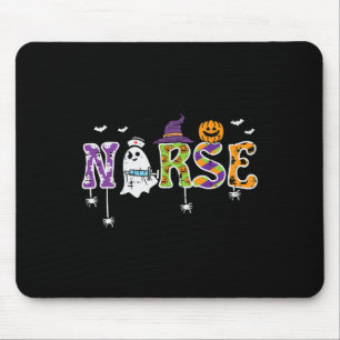Nurse Halloween Costume Nursing Costume Scrub Top  Mouse Pad