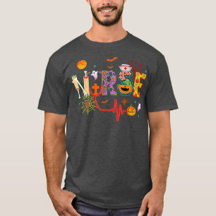 Nurse Halloween Costume Stethoscope Heartbeat Pump T-Shirt