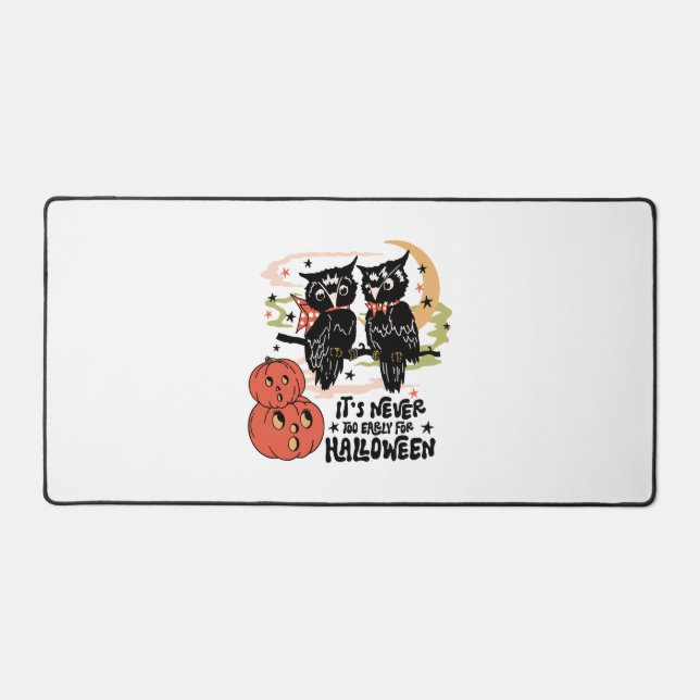 Nurse Halloween Cute Fall Desk Mat (Front)