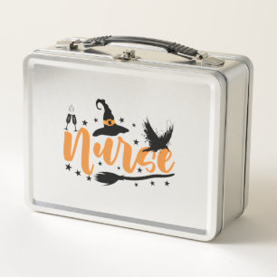 Nurse Halloween              Metal Lunch Box