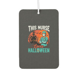 Nurse Halloween Spooky Healthcare Design_1 Car Air Freshener