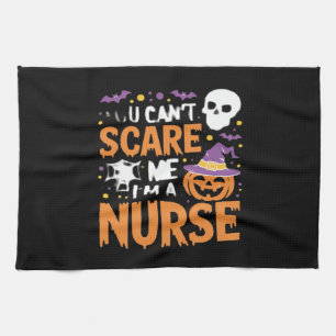 Nurse Halloween Witch Funny Nursing Essential T-Sh Tea Towel