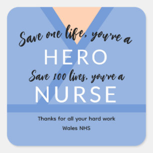 nurse HCA appreciation week sticker plaster