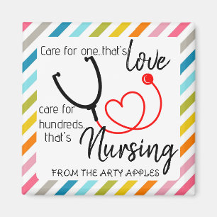 nurse HCA appreciation week sticker plaster Magnet