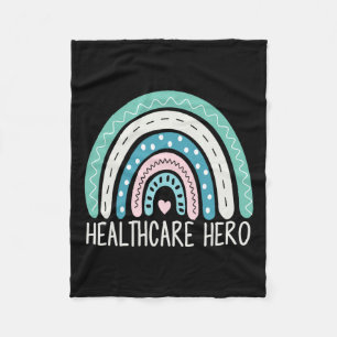 Nurse Health Care Worker Hero Medical Assistant Ag Fleece Blanket