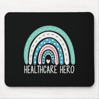 Nurse Health Care Worker Hero Medical Assistant Ag Mouse Pad