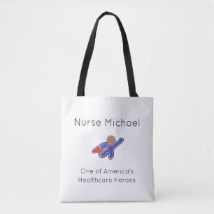 Nurse Healthcare Hero Tote Bag