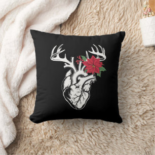 Nurse Heart Anatomy Reindeer Heart Cath Lab RN  Cushion